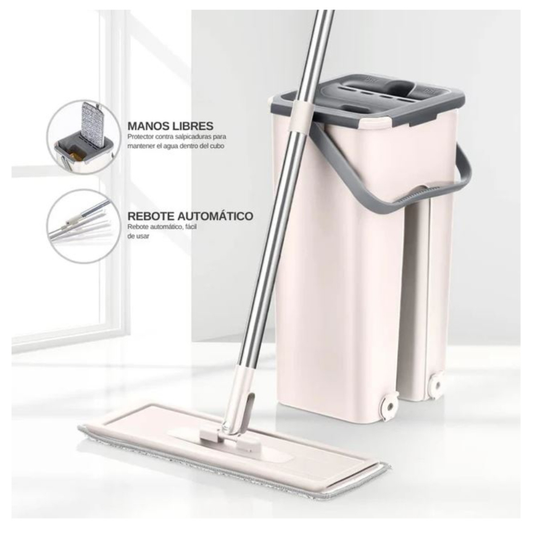 Trapero Mopa Plano Con Balde