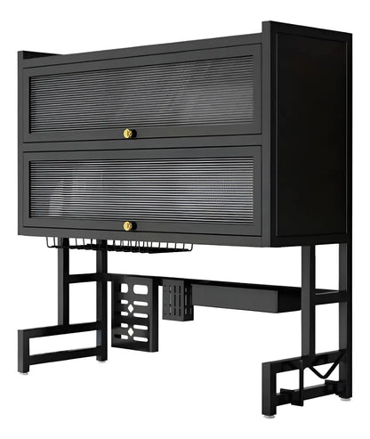 Escurridor de loza con gabinete 65cm 2 niveles