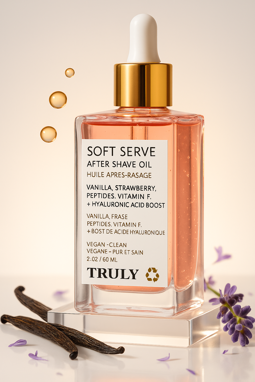 Truly Soft Serve aceite after shave