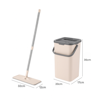 Trapero Mopa Plano Con Balde